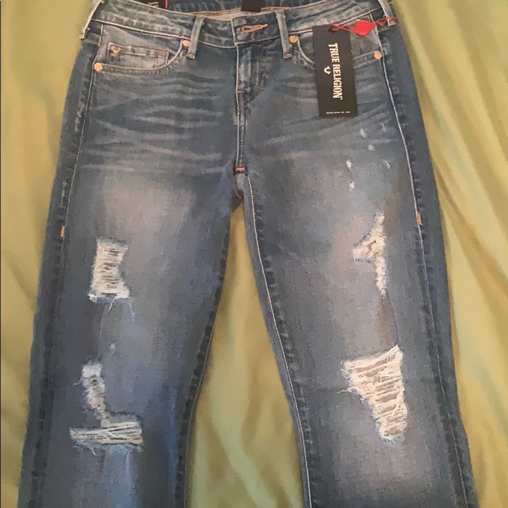 True Religion Sara Cigarette jeans